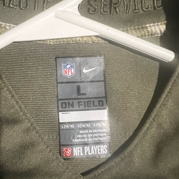 Greg Olsen Carolina Panthers Military Jersey - Picture 4 of 7